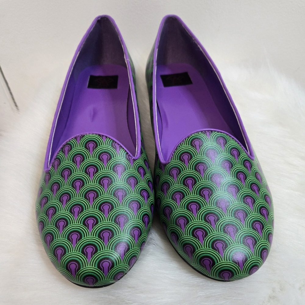 NIB Strange Cvlt Room 237 The Shining Patterned Loafers - SOLD OUT RARE Vegan
